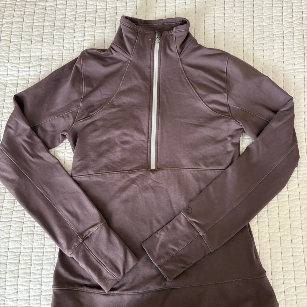 CALIA by Carrie Underwood Taupe Pullover